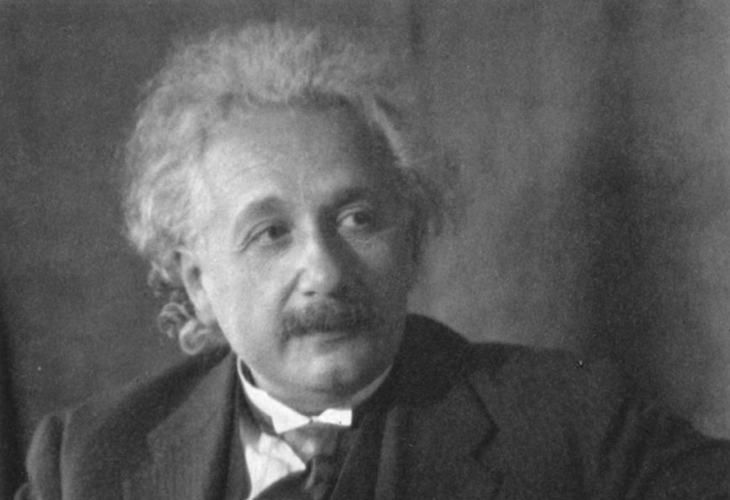 Albert Einstein Headshot